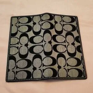 Coach | Accessories | Coach Check Book Cover With Pen Holder | Poshmark